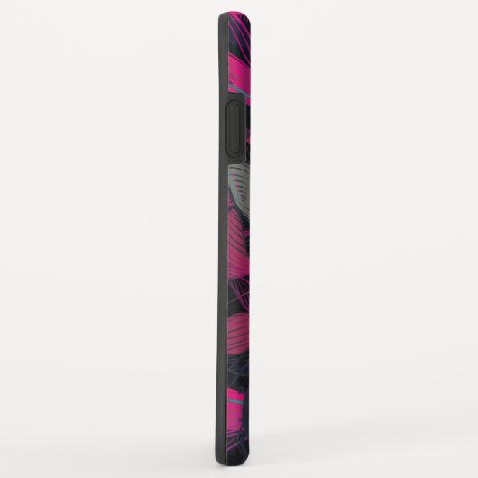 色数々の花柄 Case-Mate iPhoneケース (裏面/右)