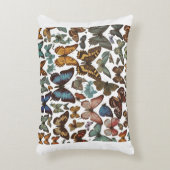 色数々の蝶 アクセントクッション (正面(垂直))