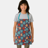色数々の蝶 エプロン (インサイチュ)