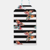 色数々の蝶 ギフトタグ (裏面)