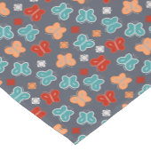 色数々の蝶 ショートテーブルランナー (コーナー)