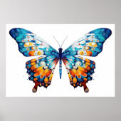 色数々の蝶 ポスター (正面)