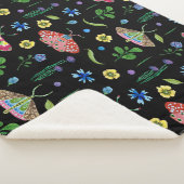 色数々の蝶：明るいシームレスなパターン シェルパブランケット (3/4)