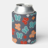 色数々の蝶 缶クーラー (缶正面)