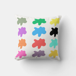 色数々の装飾用クッション クッション