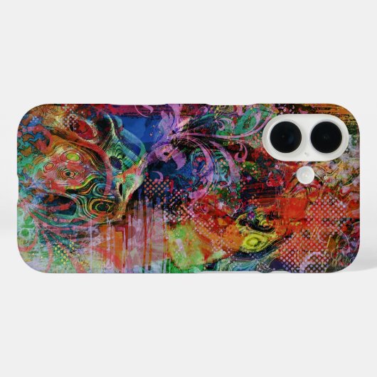 色数々の質感 Case-Mate iPhoneケース (裏面 (横))