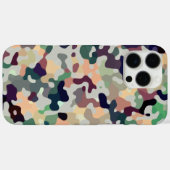 色数々の迷彩柄模様 Case-Mate iPhoneケース (裏面 (横))