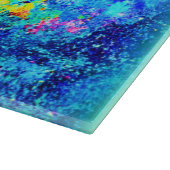 色数々の銀河系デザイン買今 カッティングボード (角)