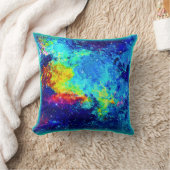 色数々の銀河系デザイン買今 クッション (ブランケット)