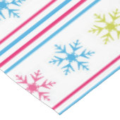 色数々の雪 テーブルクロス (アングル)