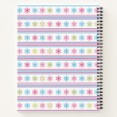 色数々の雪 ノートブック (裏面)