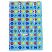 色数々の雪 ミディアムペーパーバッグ (裏面)