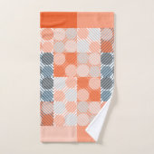 色数々の風呂タオル バスタオルセット (ハンドタオル)