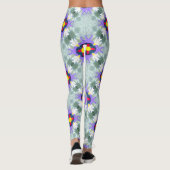 色数々の4点星 レギンス (裏面)