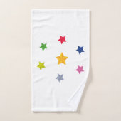 色星のセット バスタオルセット (ハンドタオル)