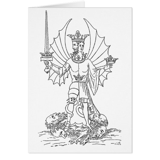 色替えページグリーティングカード (正面)