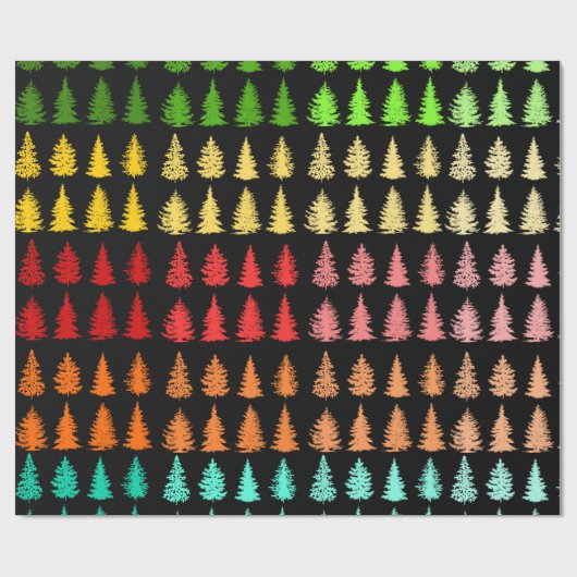 色木包み紙 ラッピングペーパー (フラット)