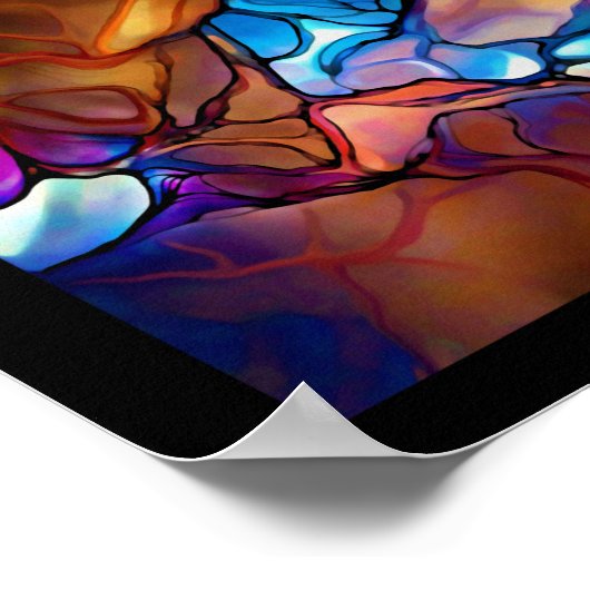 色洞窟 ポスター (角)