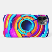 色流：アートの輝くエッセンス鮮やか Case-Mate iPhoneケース (裏面(横))