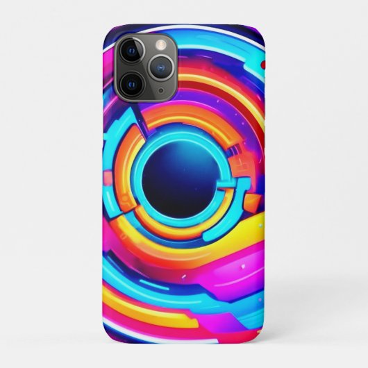 色流：アートの輝くエッセンス鮮やか Case-Mate iPhoneケース (裏)