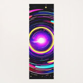 色渦アート ヨガマット (裏面)