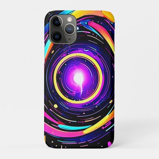 色渦アート Case-Mate iPhoneケース (裏)