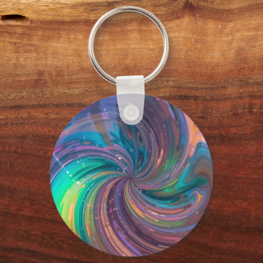 色渦 キーホルダー (裏面)