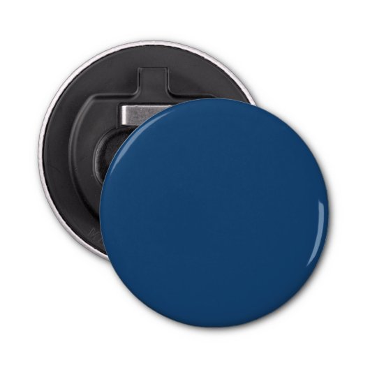 色無地のの淡い濃い青の冬の夜の空 栓抜き (正面)