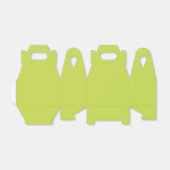 色無地のアボカド薄緑 フェイバーボックス (折り畳みなし)