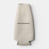 色無地の絶縁ボトルクール ボトルクーラー (正面)