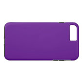 色無地の:紫 Case-Mate iPhoneケース (裏面(横))