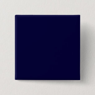 色無地の: Navy Blue 缶バッジ