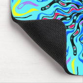 色熱狂するmandala dooda マウスパッド (コーナー)