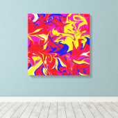 色狂気ストレッチキャンバス印刷 キャンバスプリント (インサイチュ (ウッドフロア))