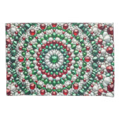 色独身の付き枕イタリアン箱 枕カバー (正面)