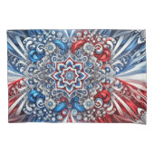 色独身の付き枕フランスの箱 枕カバー (正面)