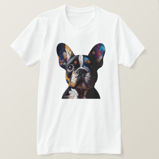 色理論フランス語 Tシャツ (デザイン正面)