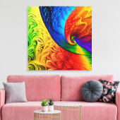 色生成 キャンバスプリント (インサイチュ (リビング))