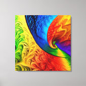 色生成 キャンバスプリント (正面)