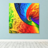 色生成 キャンバスプリント (インサイチュ (ウッドフロア))