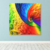 色生成 キャンバスプリント (インサイチュ (ウッドフロア))