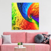 色生成 キャンバスプリント (インサイチュ (リビング))