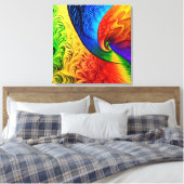 色生成 キャンバスプリント (インサイチュ (寝室))