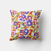 色番号の混在 クッション (裏面)