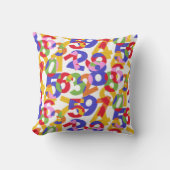 色番号の混在 クッション (正面)