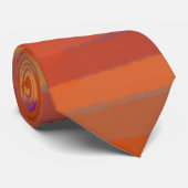 色白熱［赤熱］光を放つ芸術の日の出の塩ポップ・アートの辛い水色 ネクタイ (ロール)