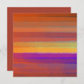 色白熱［赤熱］光を放つ芸術の日の出の塩ポップ・アートの辛い水色 ノートカード (正面/裏面)