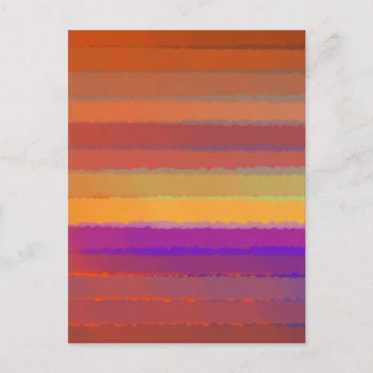 色白熱［赤熱］光を放つ芸術の日の出の塩ポップ・アートの辛い水色 ポストカード (正面)