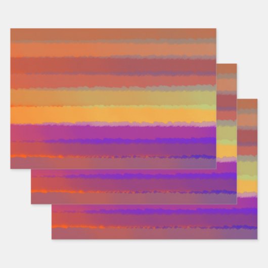 色白熱［赤熱］光を放つ芸術の日の出の塩ポップ・アートの辛い水色 ラッピングペーパーシート (セット)