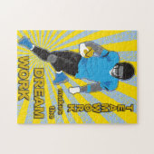 色盲の人のための11x14サッカーパズル ジグソーパズル (横)